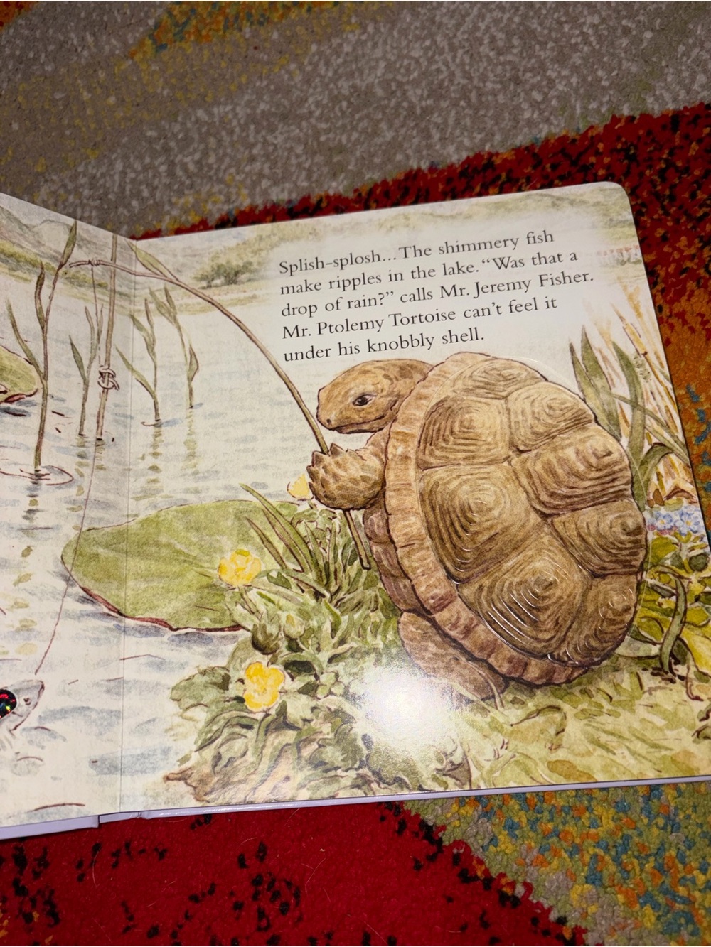 Peter Rabbit Touch & Feel book - Picture 2 of 5